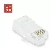 LYNX UTP Cat5e jungtis, 30µ, 100ks