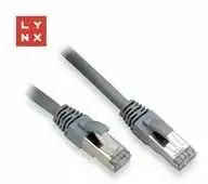 LYNX FTP jungiamasis kabelis Cat6, PVC, 20m, pilkas