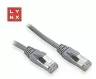 LYNX FTP jungiamasis kabelis Cat5e PVC, CCA, 5m, pilkas
