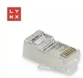 Lynx CS LYNX konektor STP Cat6a, 50µ, 100ks