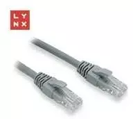LYNX UTP jungiamasis kabelis Cat6, PVC, 20m, pilkas