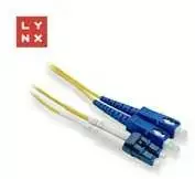 LYNX dvipusis jungiamasis kabelis SM, OS2, LC/SC, 9/125µm, 10m