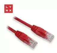 LYNX UTP jungiamasis kabelis Cat5e, PVC, CCA, 2m, raudonas
