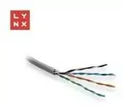 LYNX UTP kabelis Cat5e, PVC (Eca), varinis, skirtas naudoti viduje, pilkas, dėžutė 305m