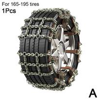 Car Tire Snow Chains High Quality Winter Car Tire Snow Manganese Tools Rescue Chain Steel Emergency Emergency Auto Tire Hig V5r0