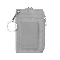 New Office Work Bus Cards Cover Keychain Wallet ID Card Holder Coin Purse pilka