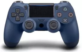 Žaidimų pultelis Games World PS4 Doubleshock 4 V2 bevielis žaidimų pultelis / valdiklis, tamsiai mėlynas (Midnight Mėlyna), skirtas PS4 / PS5 / Android / iOS
