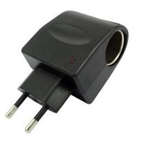 Adapter Przejściówka Zasilacz Z 230V Na 12V Do Zapalniczki Samochodowej