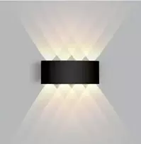 Sieninis šviestuvas ATL Lempa LED 6W juodas