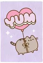 Pusheen - pliušinis užrašų knygelė / bloknotas A5 iš „Moments“ kolekcijos