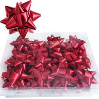 Rozety Przyklejane 8 Cm  Czerwone 36 Szt. 1 Op.