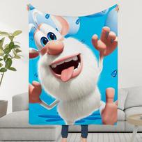 Blanket Throw Super B-BoobaS-ES Cartoon Cosy Plush Funny Living Room Sofa Couch Childish Anime Birthday Gifts 75x90cm