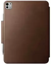 „Nomad“ odinis dėklas, rudas. „Nomad“ oda – „iPad Pro 11“ M4.
