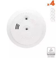 Dūmų ir anglies monoksido (smalkių) detektorius AD-700S (4 vnt.)