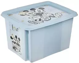 *****KEEEPER dėžė besisukanti 30L Mickey mėlynas 81152
