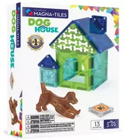 MAGNA-TILES Magnetinis konstruktorius „Šuns būda“, 13 det.