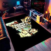 GTA POSTER Carpet Rug for Living Room Bedroom Home Sofa Decoration,Kids play Nonslip Floor Mat 40x60cm( 15x23in )