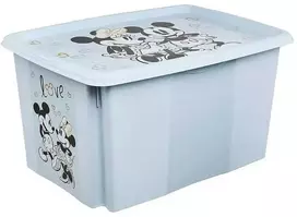 *****KEEEPER skrzyn.obr.pok.45L Mickey mėlynas 81176