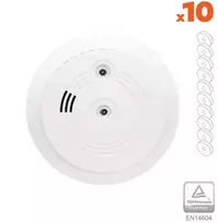 Dūmų ir anglies monoksido (smalkių) detektorius AD-700S (10 vnt.)