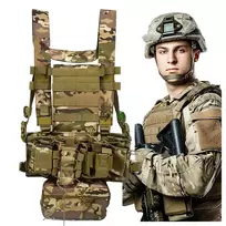 Realprices Taktinė karinė liemenė, apsauginė Molle, lengvas Airsoft Asg maišelis
