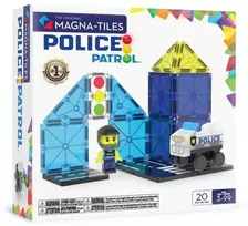 Kontext MAGNA-TILES Magnetinis konstruktorius „Policijos patrulis“, 20 det.