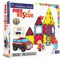 MAGNA-TILES Magnetinis konstruktorius „Ugniagesių automobilis“, 27 det.