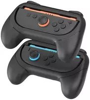 iPega SW2055D Grip for JoyCon Controllers Nintendo Switch 2 juodos spalvos