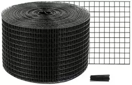 Saulės baterijų apsauga nuo paukščių, 80 cm x 30 m, Tinklelis, PVC danga
