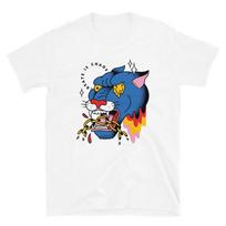 Trippy Mythical Nightmare Breaking Chains Lion Tiger T-Shirt XL