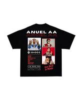 Anuel AA Real Hasta La Muerte Graphic T-shirt Men's Casual Cotton Streetwear Short Sleeve O-neck Tee S įvairiaspalvis