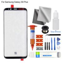 Stiklinio ekrano tikslus pakeitimas su UV klijais Priekinio lietimui jautraus skydelio ekrano lęšio taisymo rinkinys, skirtas Samsung Galaxy S8/S8 Plus/S9/S9 Plus/S10/S20/S21 Plus for Samsung Galaxy S9 Plus