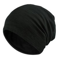 Knitted Hat Striped Baggy Slouchy Thin Breathable Windproof Solid Color Spring Autumn Women Men Beanie Skull Cap for Outdoor juoda