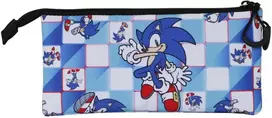 Karactermania Sonic The Hedgehog Mėlyna Lay triple pencil case