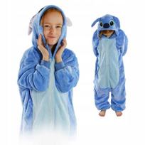 Stitch Onesie Kigurumi Piżama Dzieci Jednoczęściowa Kombinezon Dres 146-152