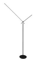 Domoletti Grindų LED šviestuvas TANGER 170CM juodas