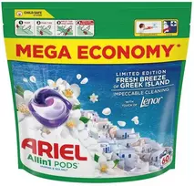 Kapsulės skalbimui ARIEL FRESH BREEZE 60SK