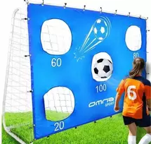 Nešiojami futbolo vartai 240 x 150 x 90 cm