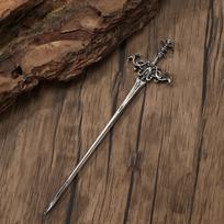 Vikingų Bangos Kardas Retro Susiėmimas Madingas Lengvai Derinamas Plaukų Aksesuaras Skandinaviškas Norvegiškas Stilius Teminis Vakarėlis Gimtadienio Dovana Size fits all