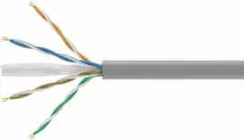 Equip 404537 Pilkas 305 m Cat6a U/UTP (UTP) tinklo kabelis