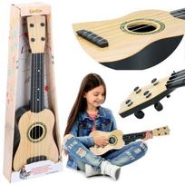 Gitara Ukulele Dla Dzieci 4 Struny Duża Eddy Toys 57Cm