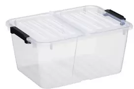 Plast_Team Daiktadėžė su dangčiu Plast Team, 15l, 39.4×29.5×18.5cm