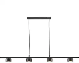 Pakabinamas šviestuvas Domoletti PAKABINAMAS LED ŠVIESTUVAS LUCA 4X4W JUODA