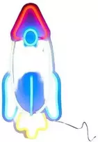 Sieninis šviestuvas Standart WALL LED LIGHT PARTY ROCKET RGB USB