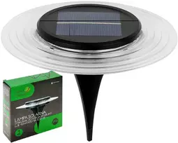 SAULĖS DISKINĖ LEMPA 28 LED, TINKAMA PRIE ŽEMĖS ARBA SIENOS