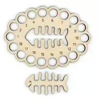 MP Studia Beldizart Mouline Organiser Žuvis + 1 Ritė OR-056