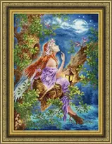 Zolotoe Runo Beldizart Kryželiu siuvinėjimo rinkinys "Miško svajotojas" 27.8 x 38 cm S/F035