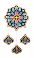 Wizardi Wood Beldizart Dreamcatcher - Kaleidoskopas WWP324