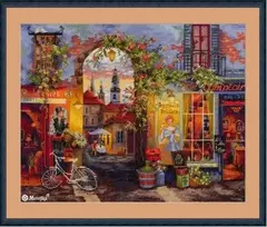 Merejka Prancūziška kavinė 31x39 SK227