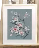 Oven Beldizart Siuvinėjimo kryželiu rinkinys "Švelni magnolija" S1560