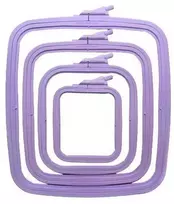 Nurge Pazarlama Nurge Kvadratiniai (Stačiakampiai) Plastikiniai Lankai 19,5*22 cm (alyvinis) 170-13LI
